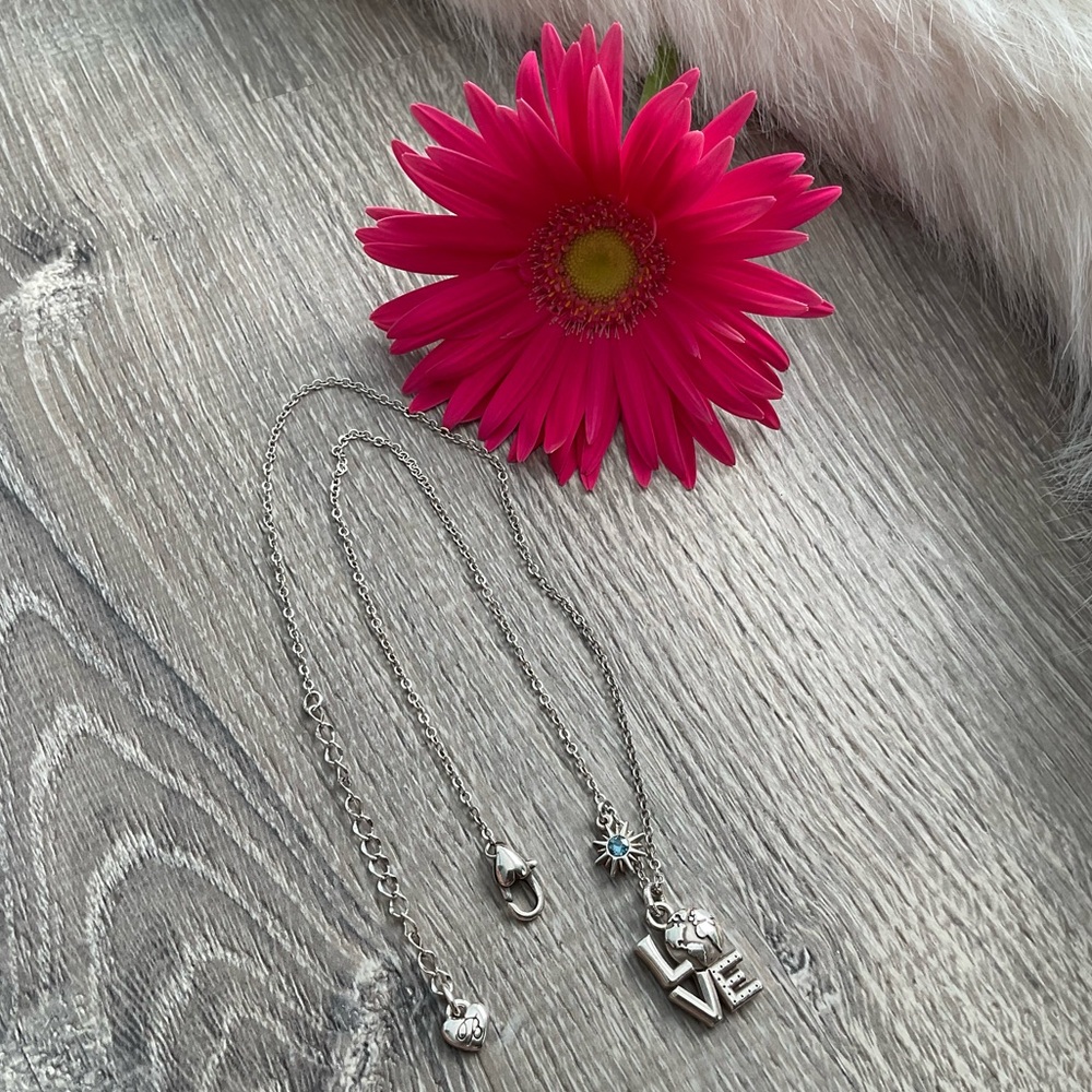 🩵 BRIGHTON Retired Love Earth Adjustable Pendant Necklace